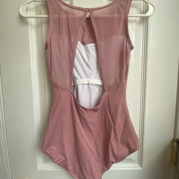 pink dance leotard - Picture 2 of 5